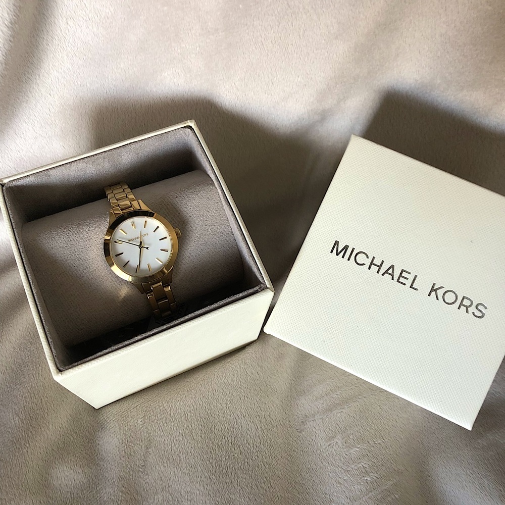 Gold Michael Kors Watch